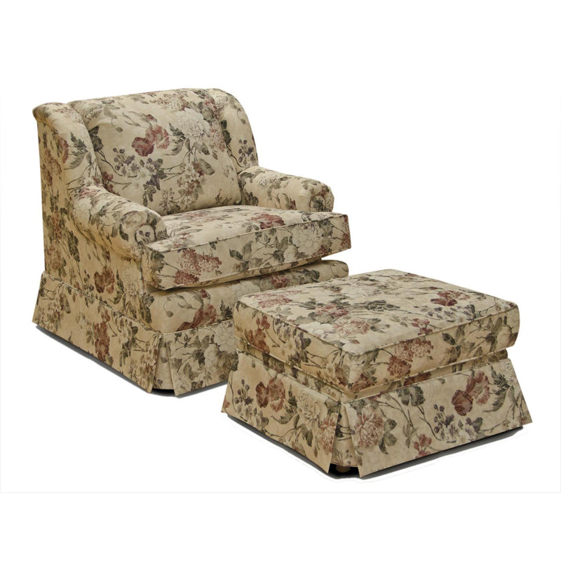 England Furniture Rochelle Fabric Ottoman 4007 2729 IMAGE 2