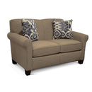 England Furniture Angie Stationary Fabric Loveseat 4636 7668 IMAGE 2