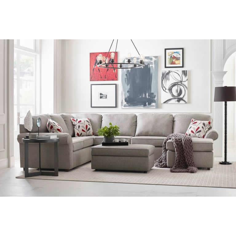 England Furniture Malibu Fabric Full Sleeper Sectional 2400-28/2400-22/2400-41/2400-05 6591 IMAGE 2