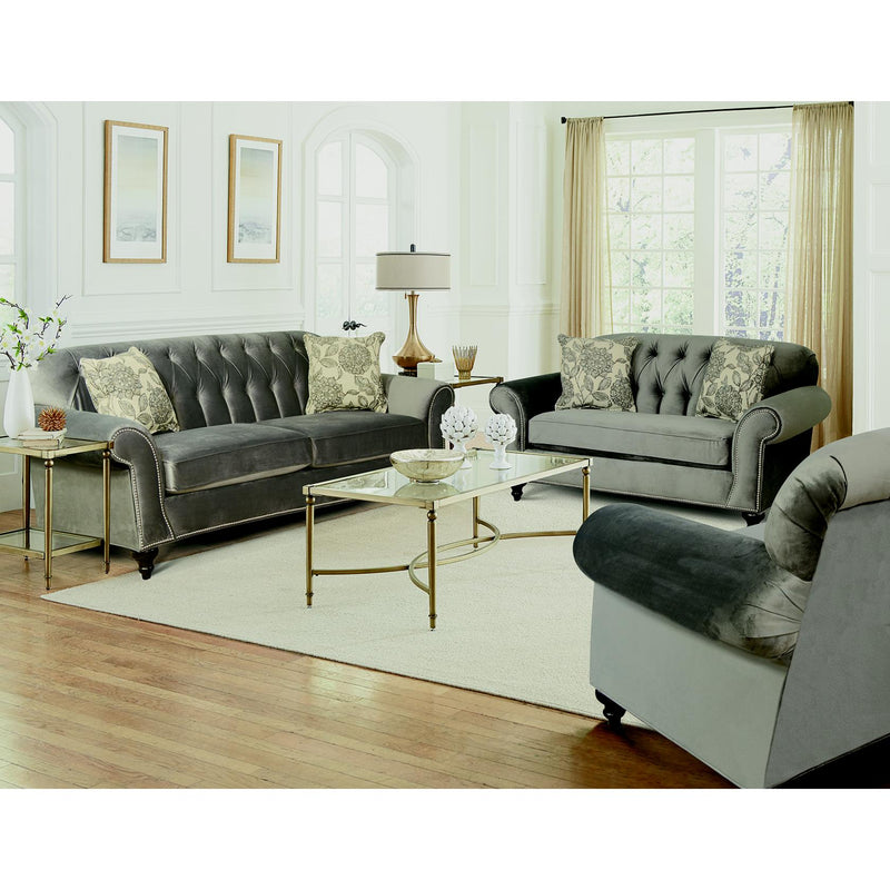 England Furniture Stacy Stationary Fabric Loveseat 5736N 7687 IMAGE 3