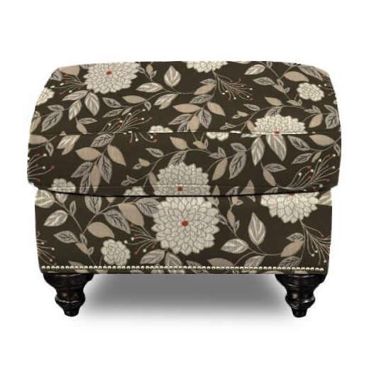 England Furniture Stacy Fabric Ottoman 5737N 6802 IMAGE 1