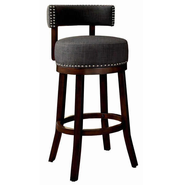 Furniture of America Linsey Pub Height Stool CM-BR6252GY-29-2PK IMAGE 1