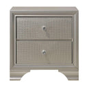  Crown Mark Lyssa 2-Drawer Nightstand B4300-2 IMAGE 1