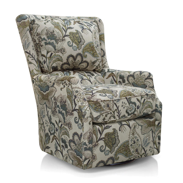 England Furniture Loren Swivel Fabric Accent Chair 2910-69 7417 IMAGE 1