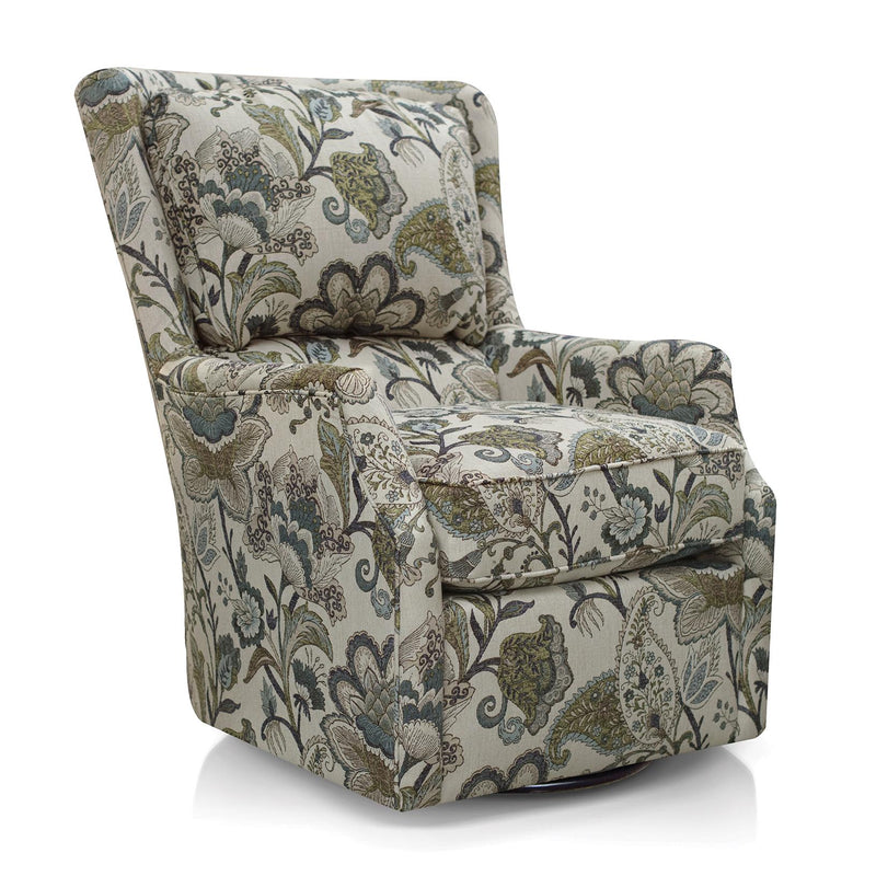 England Furniture Loren Swivel Fabric Accent Chair 2910-69 7417 IMAGE 1