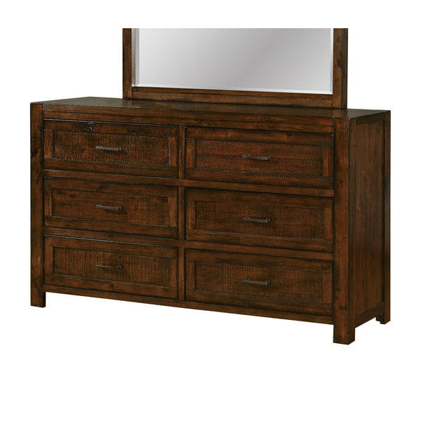 Crown Mark Boulder 6-Drawer Dresser B1900-1 IMAGE 1