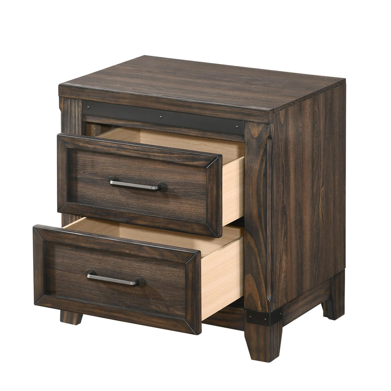 Crown Mark Presley 2-Drawer Nightstand B3150-2 IMAGE 3