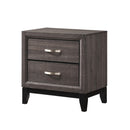  Crown Mark Akerson 2-Drawer Nightstand B4620-2 IMAGE 2