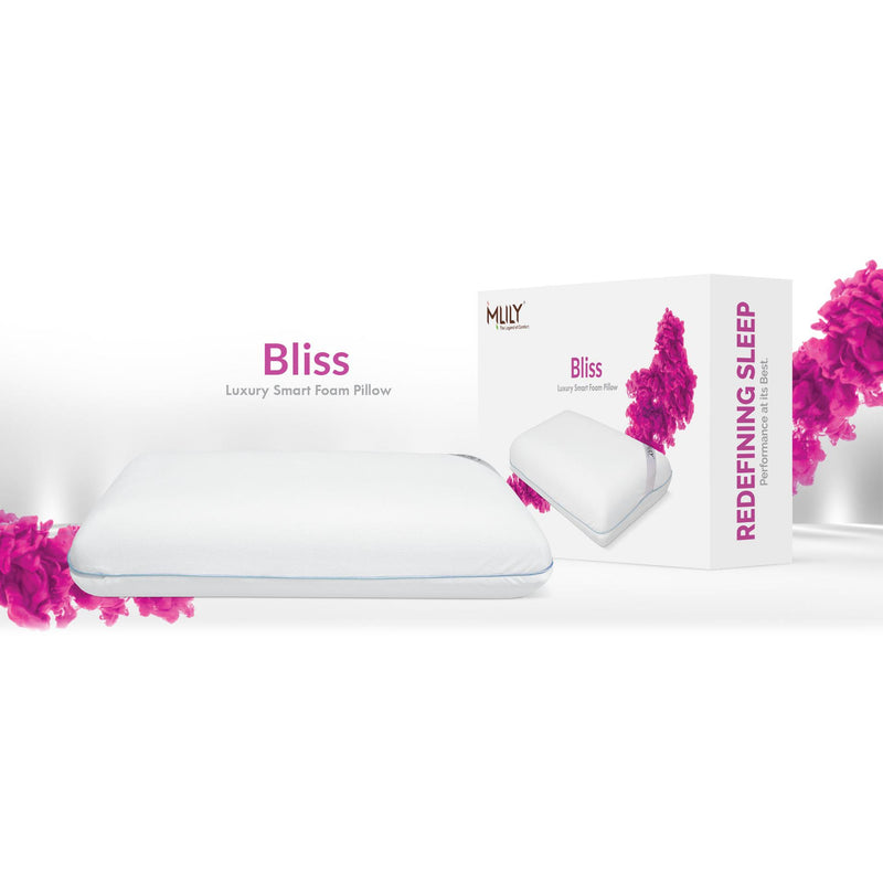 Mlily Bed Pillow Bliss Smart Foam Pillow (Standard) IMAGE 4