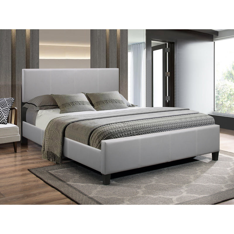 IFDC Full Upholstered Platform Bed IF 5460 - 54 IMAGE 2