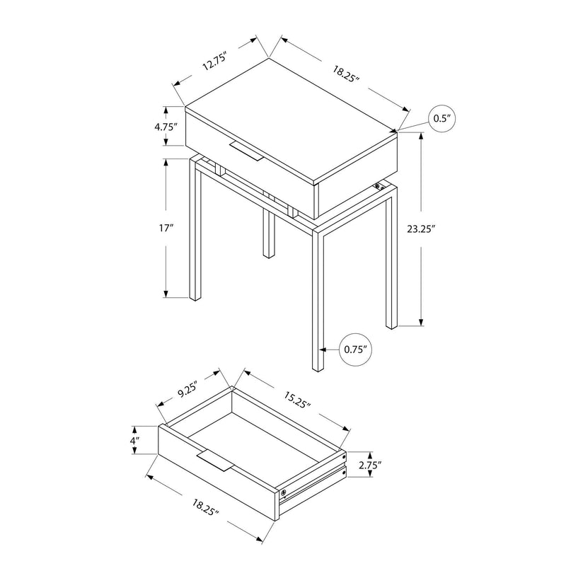 Monarch End Table I 3461 IMAGE 5