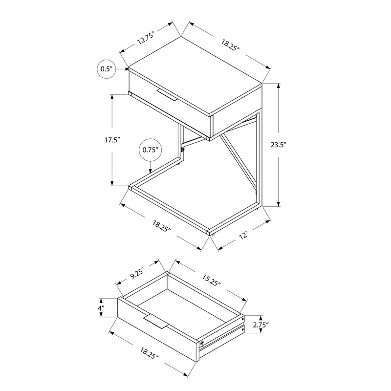 Monarch Accent Table I 3471 IMAGE 5