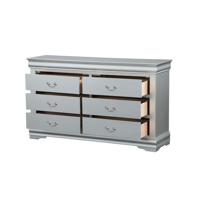 Acme Furniture Louis Philippe 6-Drawer Dresser 26735 IMAGE 3