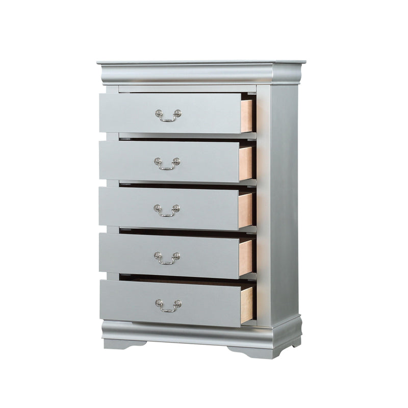 Acme Furniture Louis Philippe 5-Drawer Chest 26736 IMAGE 3