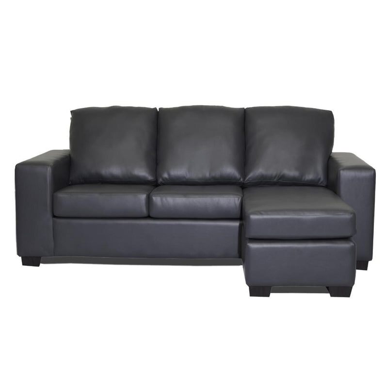 Minhas Furniture 1525 PU 2 pc Sectional 1525-GPU-CHOFA IMAGE 1