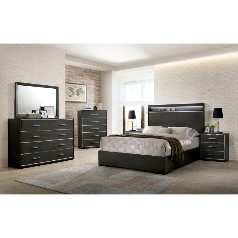 Furniture of America Camryn King Panel Bed CM7589EK-BED IMAGE 3