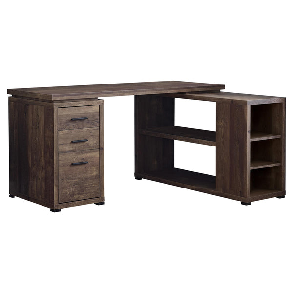 Monarch Computer Desk - Brown I 7420 IMAGE 1