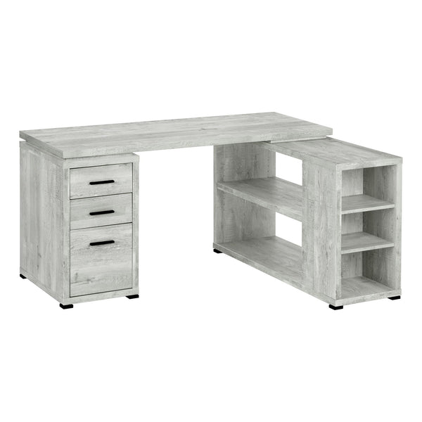 Monarch Computer Desk - Grey I 7421 IMAGE 1