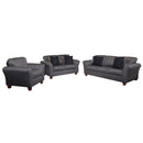 Minhas Furniture Stationary Fabric Sofa AB1140-01 IMAGE 2