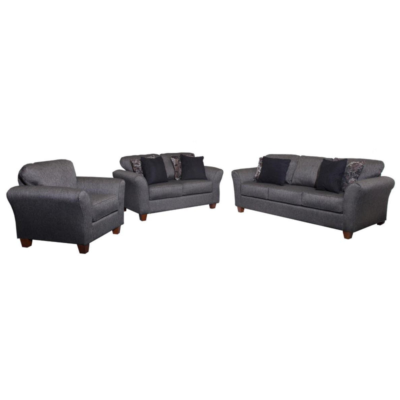 Minhas Furniture 1140 Stationary Fabric Sofa AB1140-01 IMAGE 2