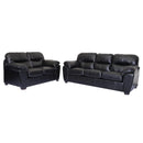 Minhas Furniture Stationary Leather Sofa AB1601-01 IMAGE 2