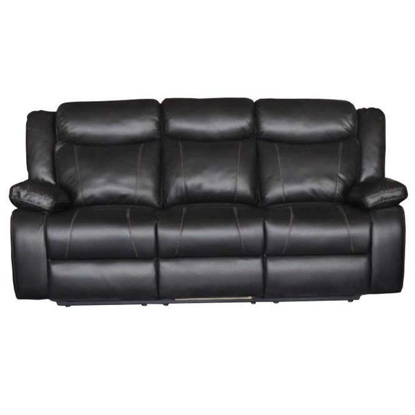 Minhas Furniture Salem Reclining Leather AirSofa Salem Recliner Sofa IMAGE 1