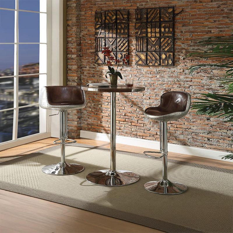 Acme Furniture Brancaster 96556 Adjustable Stool with Swivel IMAGE 7