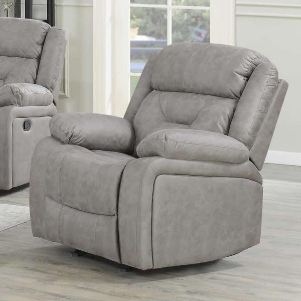 Minhas Furniture Hendricks Glider Fabric Recliner HENDRICKS-MS-03 IMAGE 1