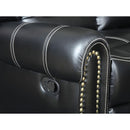  Furniture of America Frederick Reclining Leatherette Loveseat CM6130LV IMAGE 2