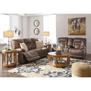 Signature Design by Ashley Wurstrow Power Reclining Leather Match Loveseat with Console U5460318 IMAGE 13