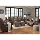 Signature Design by Ashley Wurstrow Power Reclining Leather Match Loveseat with Console U5460318 IMAGE 14