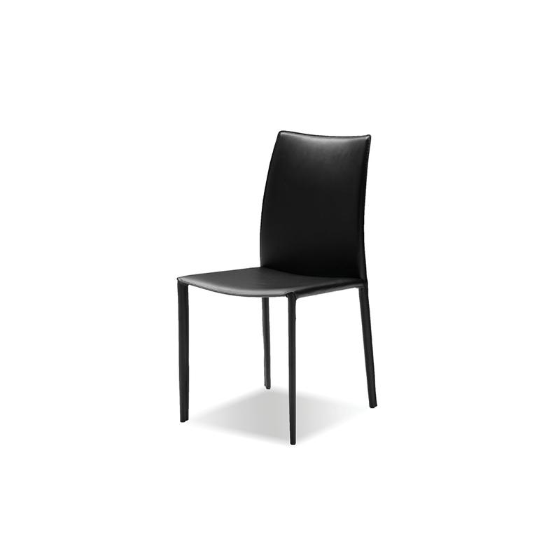 Mobital Zak Dining Chair DCH-ZAK-BLA IMAGE 1