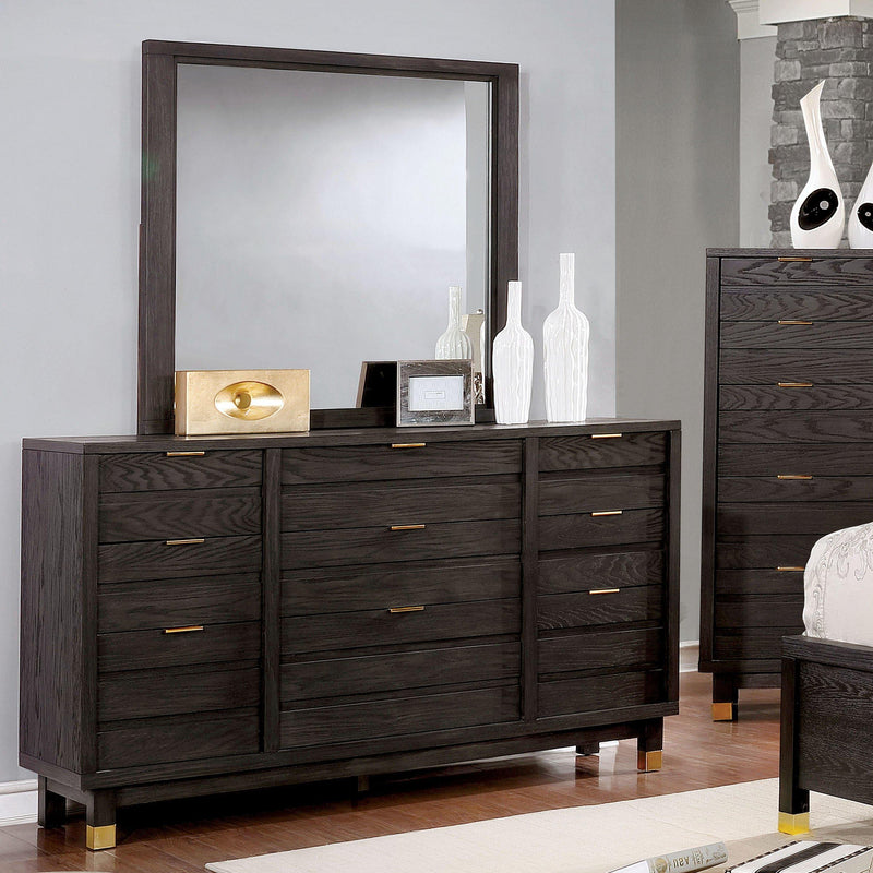 Furniture of America Bailey Dresser Miror CM7510M IMAGE 3