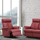 Elran Lynn Swivel Rocker Leather Recliner L0112-MEC-SG IMAGE 1