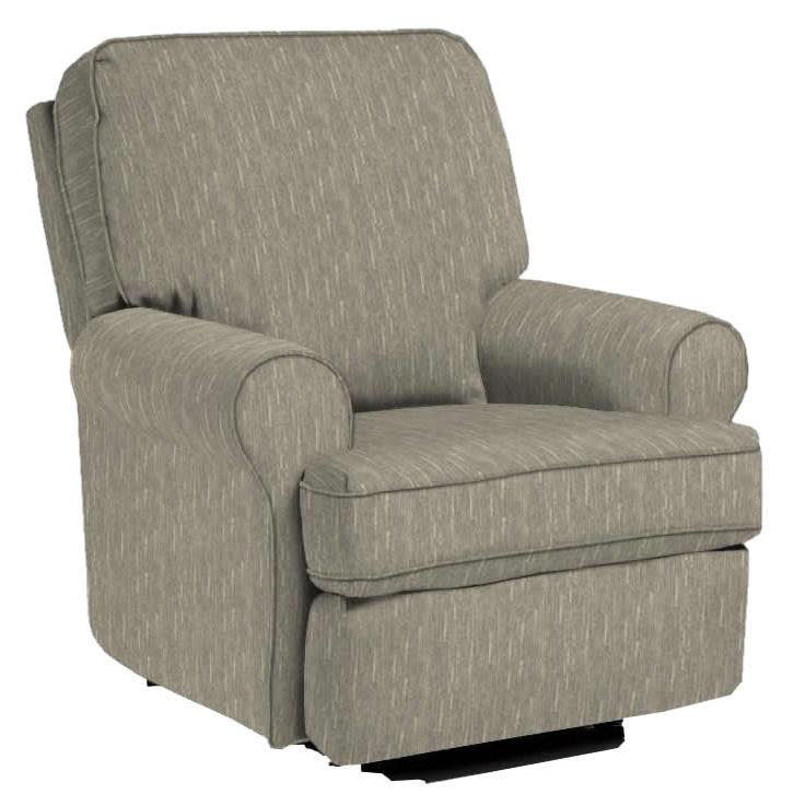 Best Home Furnishings Tryp Swivel Glider Fabric Recliner 5NP25 20103 IMAGE 1