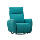 Elran Relaxon Power Swivel Glider Rocker Fabric Recliner Relaxon L0832-MEC-SG-OPH Power Swivel Glider Rocker Recliner w/ Adj. HR IMAGE 1