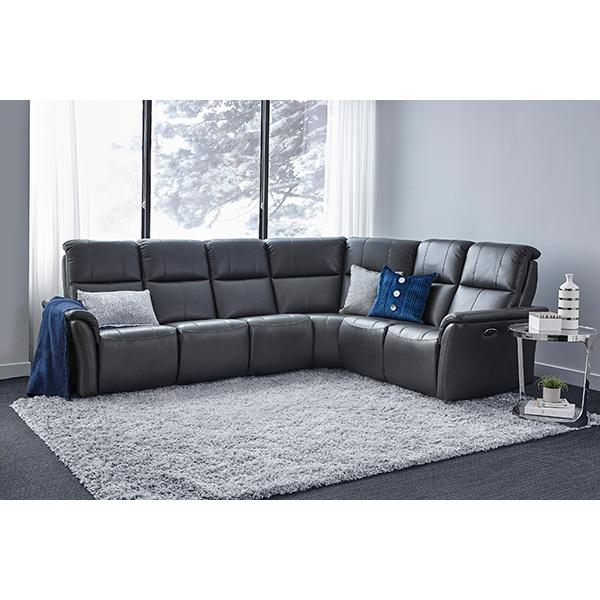 Elran Amelia Power Reclining 3 pc Sectional Amelia 4031-EOP 3 pc Power Sectional IMAGE 1