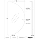  Renwil Halfmoon MT2063 Vanity Mirror IMAGE 6