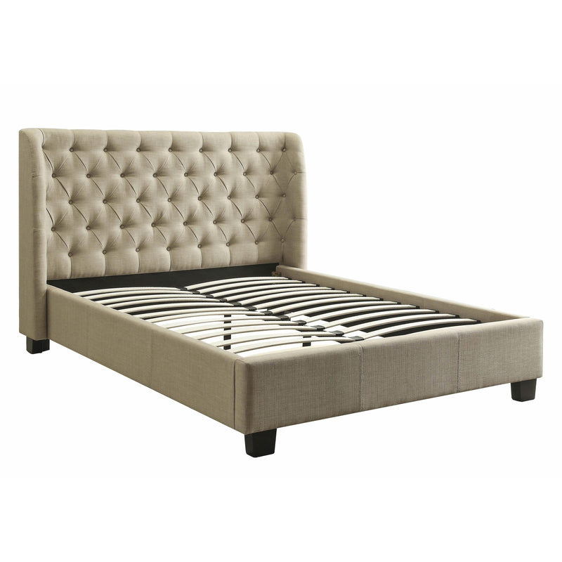  Modus Furniture International Levi Queen Upholstered Platform Bed 3ZL7L546 IMAGE 4