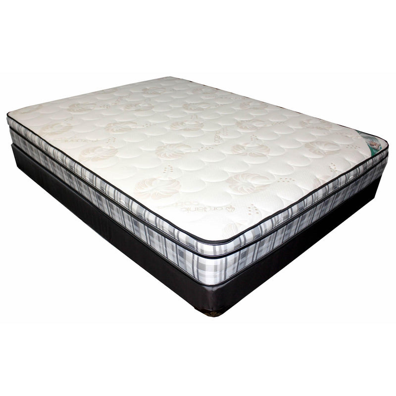 Dream Time Bedding Comfortable Sleep Euro Top Mattress Set (Full) IMAGE 1