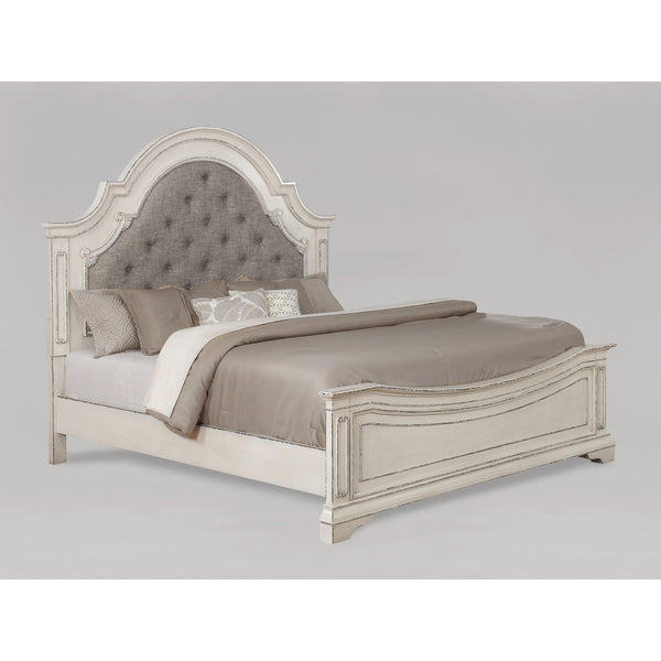 Crown Mark Mill Creek Queen Upholstered Panel Bed B1640-Q-HB/B1640-Q-FB/B1640-KQ-RAIL IMAGE 1