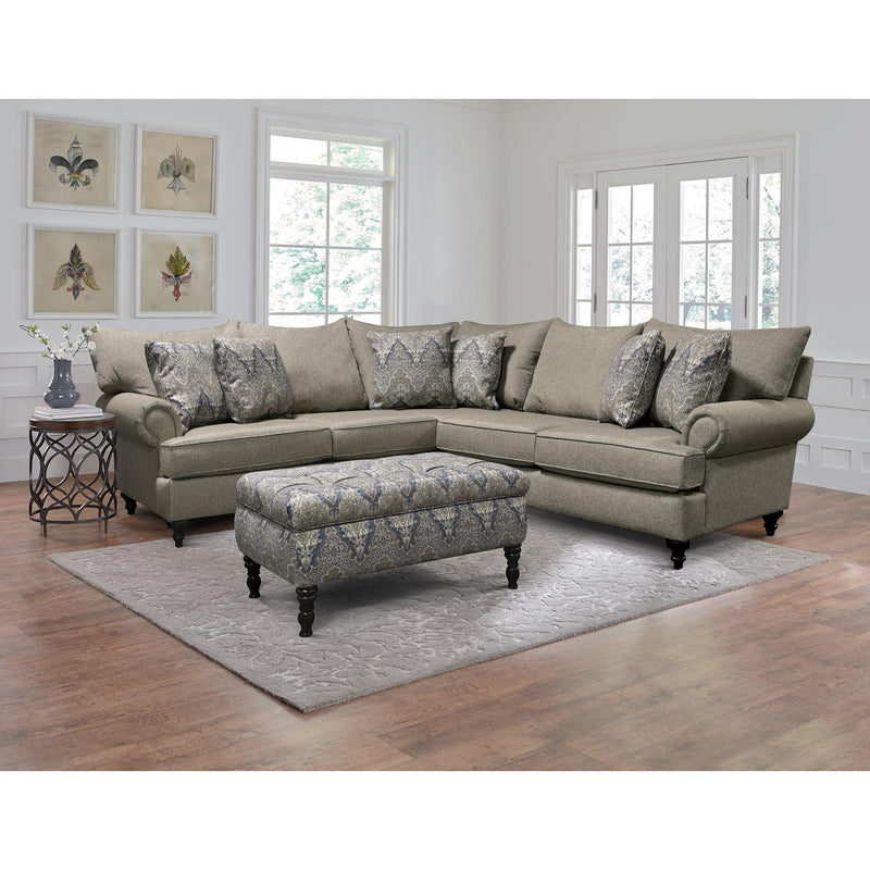 England Furniture Rosalie Fabric 2 pc Sectional 4Y00-64 7485/4Y00-27 7485 IMAGE 4