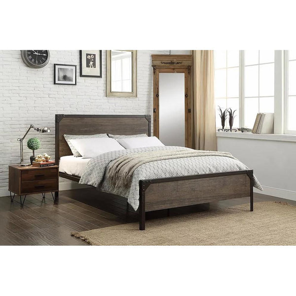 IFDC Queen Platform Bed IF 5210 - 60 IMAGE 1