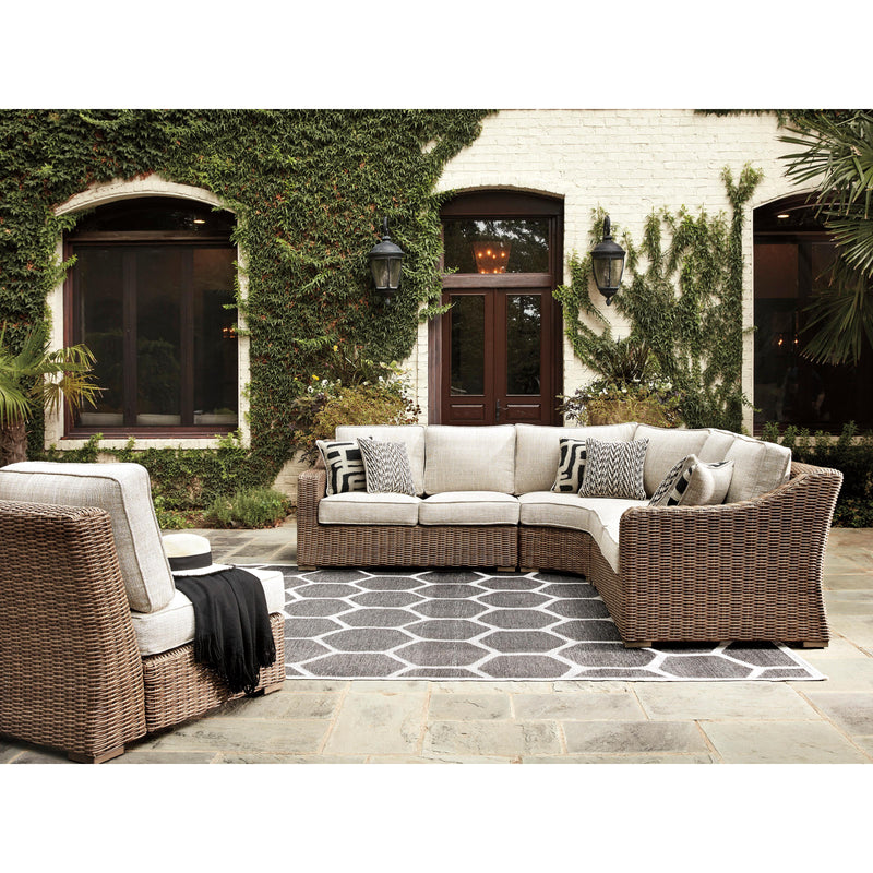 Signature Design by Ashley Beachcroft P791P6 3 pc Outdoor Seating Set IMAGE 4