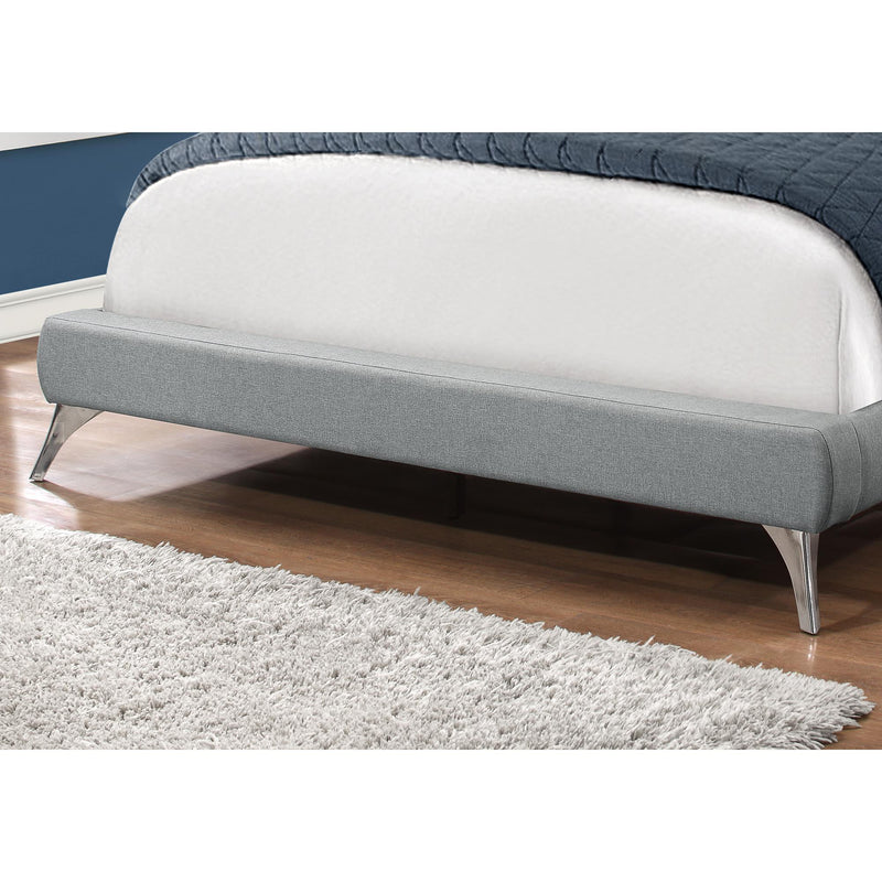 Monarch Queen Upholstered Platform Bed I 5950Q IMAGE 3