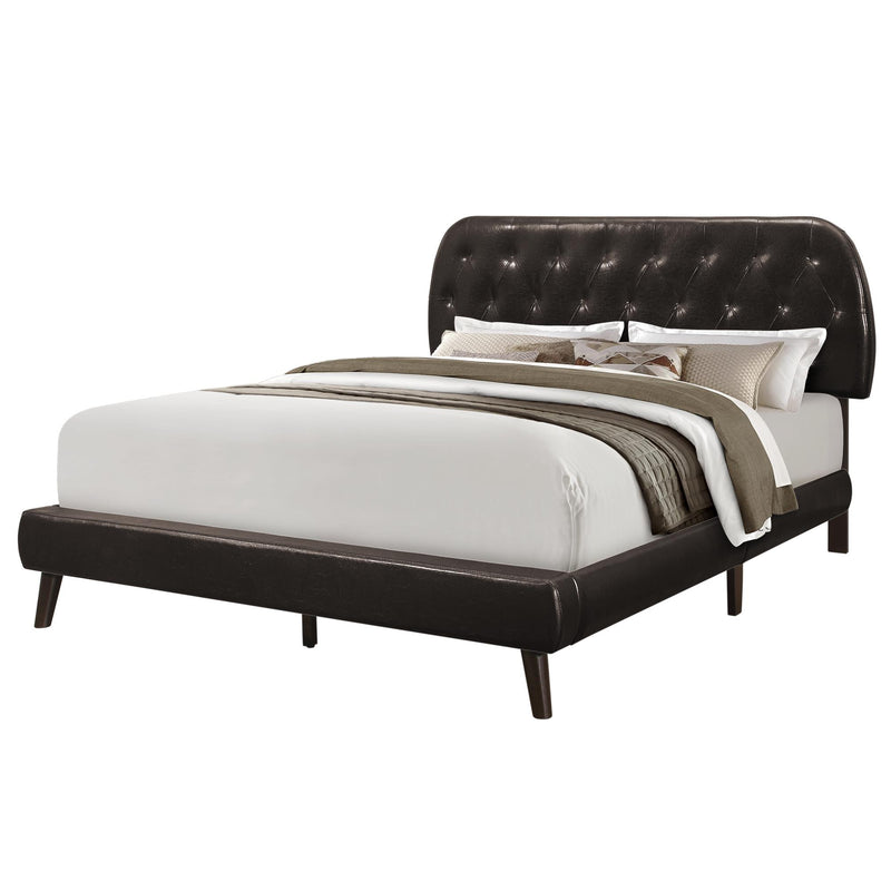 Monarch Queen Upholstered Platform Bed I 5982Q IMAGE 1