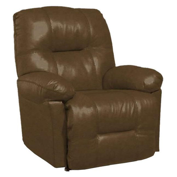 Best Home Furnishings Zaynah Rocker Leather Recliner 9MW27LV 71295L IMAGE 1