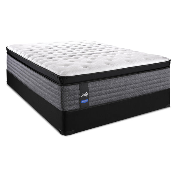 Sealy RMHC IV Firm Euro Pillow Top Mattress Set (Twin) IMAGE 1