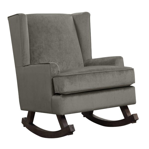  Elements International Seaside Rocking Fabric Accent Chair USS043101G IMAGE 1