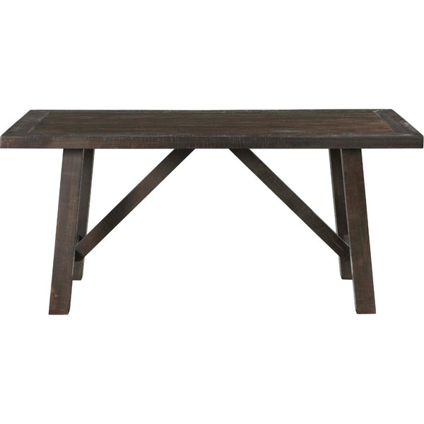  Elements International Cash Dining Table with Trestle Base DCS100DT IMAGE 1